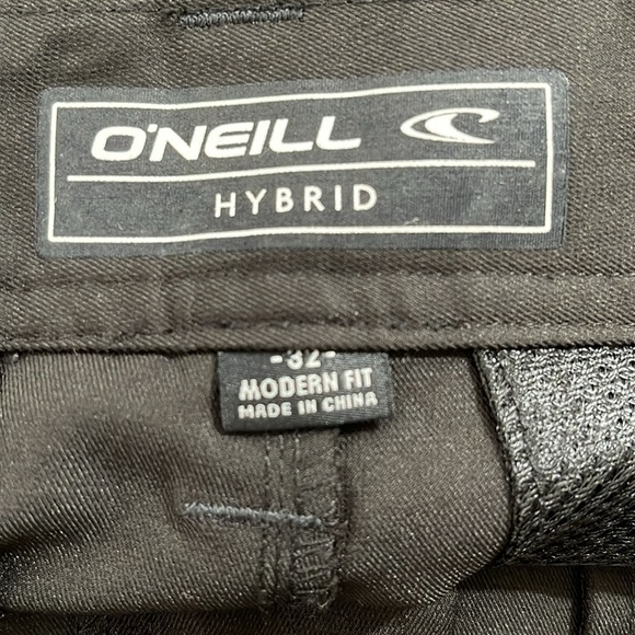 O’NEILL REDLANDS MODERN HYBRID HYPERDRY PANTS BLACK WITH POCKETS SIZE 32 - Picture 9 of 15